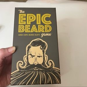 The NWT Epic Beard Game, Cards, Chips, Beards, Bluffs